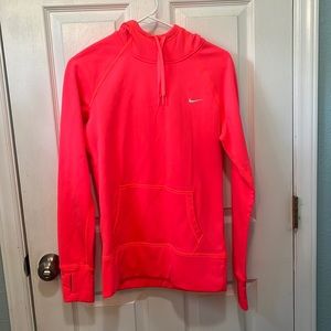 Pink Nike hoodie